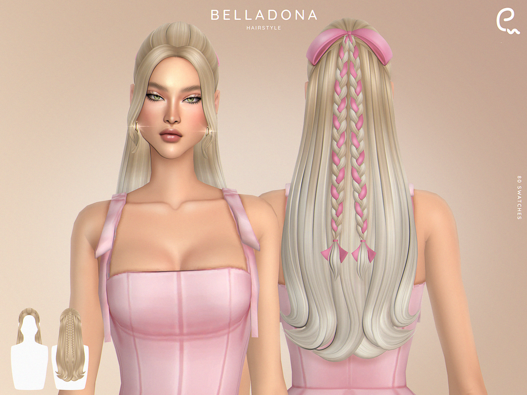 Скриншот мода Прическа Belladona Hairstyle